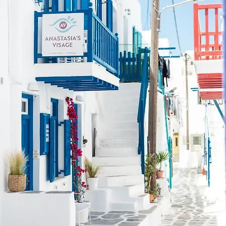 Appartement Anastasia's Visage Stylish Centre Mykonos